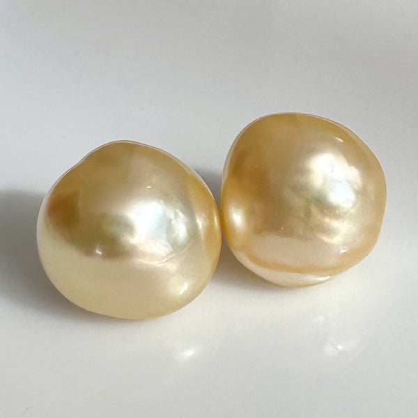 一点もの　k18 South Sea pearl gold