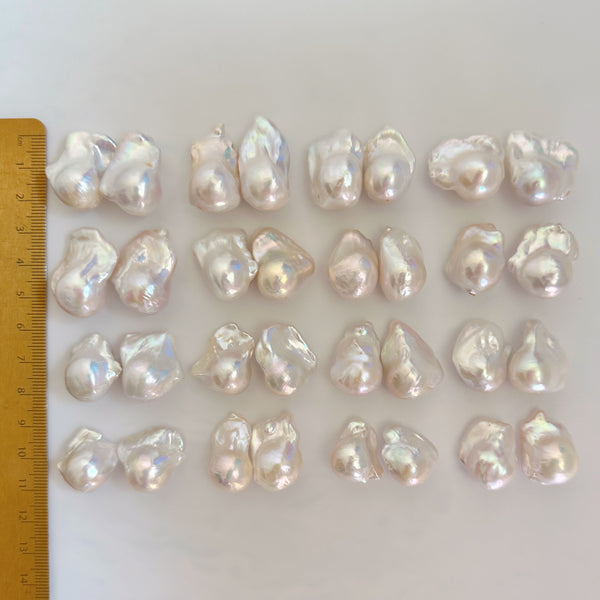 14kgf  oyster baroque  pearl 2way ピアス イヤリング - hikari pearl.