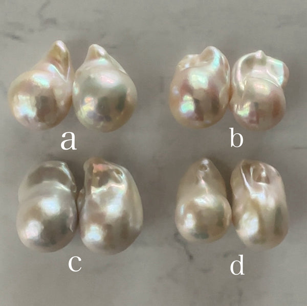 special oyster baroque  pearl ピアス　イヤリング