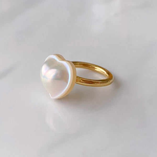 mabe coeur pearl ring セミオーダー - hikari pearl.