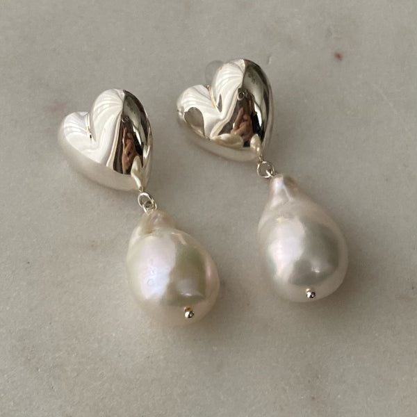 coeur oyster baroque  pearl ピアス　イヤリング - hikari pearl.