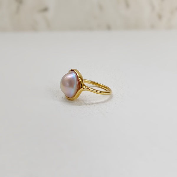 mabe  pearl ring No.21 - hikari pearl.