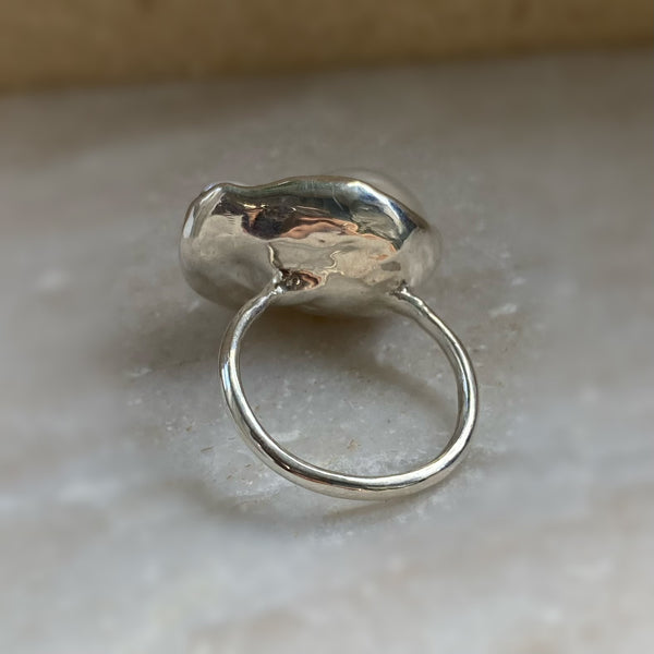 一点もの　oyster baroque  pearl ring No.2 - hikari pearl.