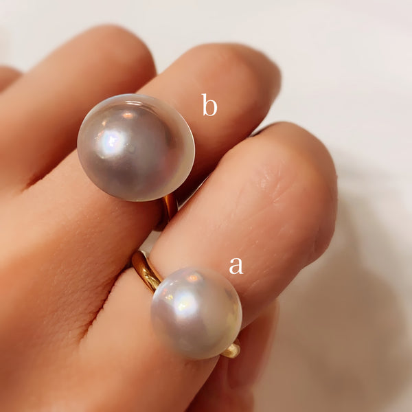 mabe pearl ring セミオーダー - hikari pearl.