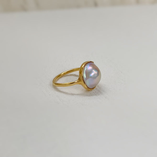 mabe  pearl ring No.21 - hikari pearl.