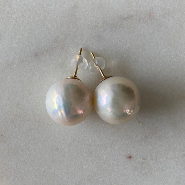 一点もの　baroque  pearl nude 14mm - hikari pearl.