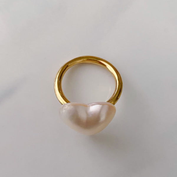 mabe coeur pearl ring セミオーダーす