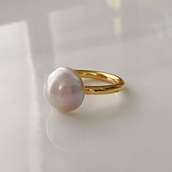mabe pearl ring セミオーダー - hikari pearl.