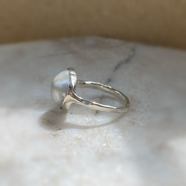 一点もの　coeur  pearl gray ring No.4 - hikari pearl.