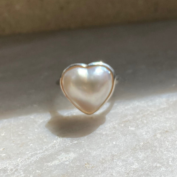 一点ものcoeur  pearl ring No.3 - hikari pearl.