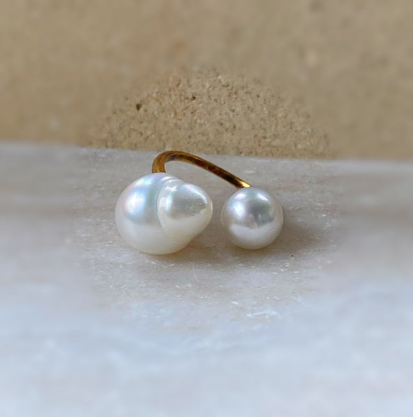 一点もの　south sea pearl ring No.19 - hikari pearl.
