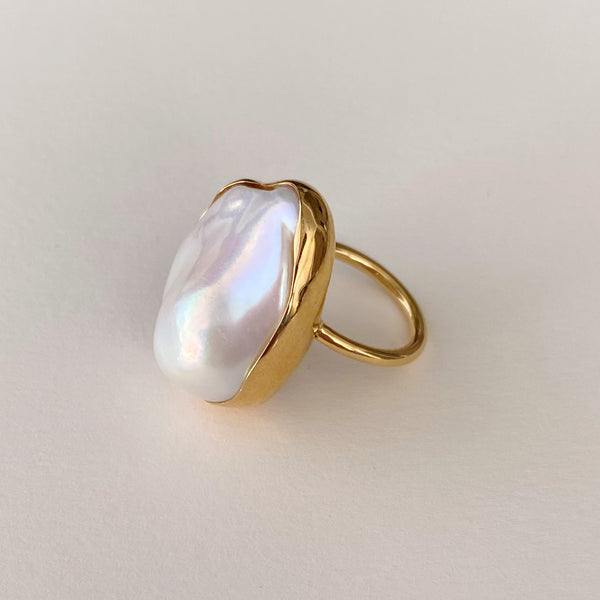 一点もの　oyster baroque  pearl リング　d - hikari pearl.
