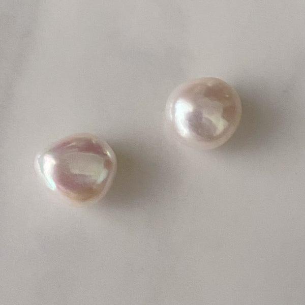 semi baroque white ring セミオーダー - hikari pearl.