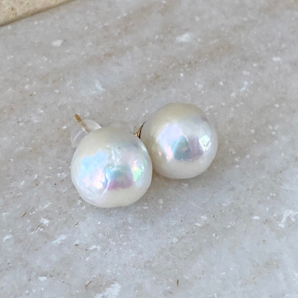 一点もの　baroque  pearl nude ピアス　イヤリング　 - hikari pearl.