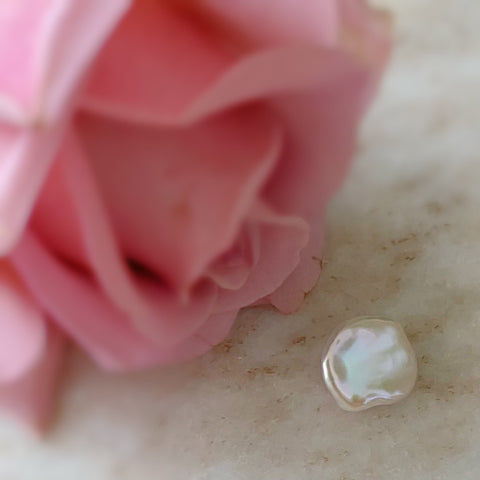 一点もの　petal  pearl ring  No.9 - hikari pearl.