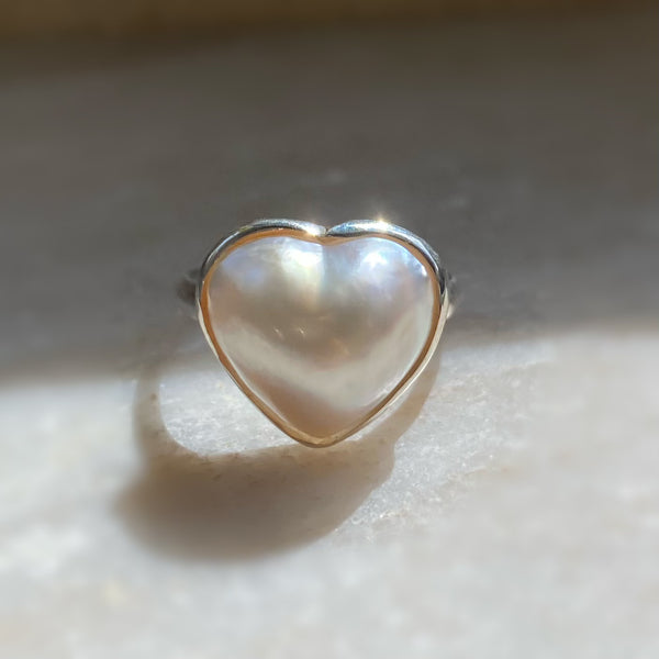 一点ものcoeur  pearl ring No.3 - hikari pearl.