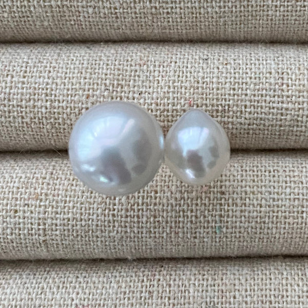 South Sea  double   pearl ring - hikari pearl.